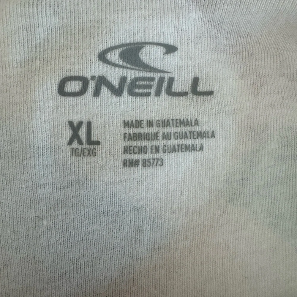 O’Neill Palm Tree Shore Graphic Tank White Girls XL NWT